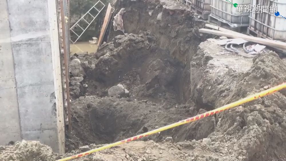 土牆崩塌工人遭掩埋 1死.1救出骨折