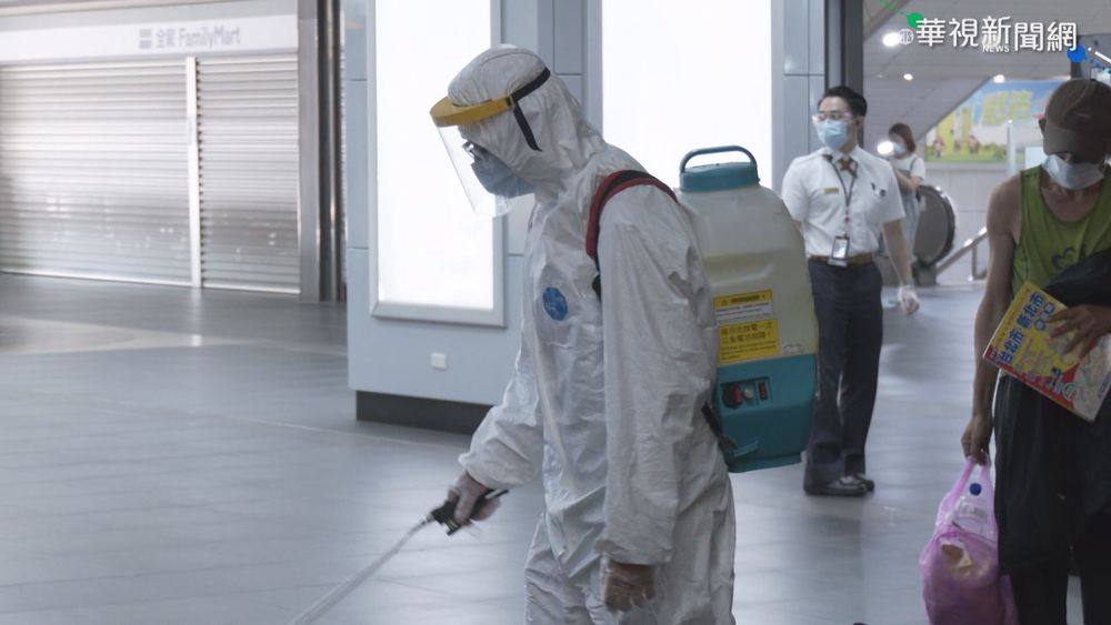 北車清潔員4染疫 1樓店面停業3天清消