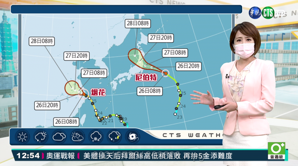 西南風苗栗以南多雨 北東炎熱東南部焚風