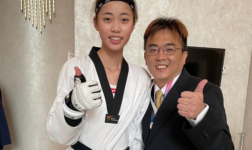 羅嘉翎奪銅 師母竟是本土劇女星「全家為她南下定居」