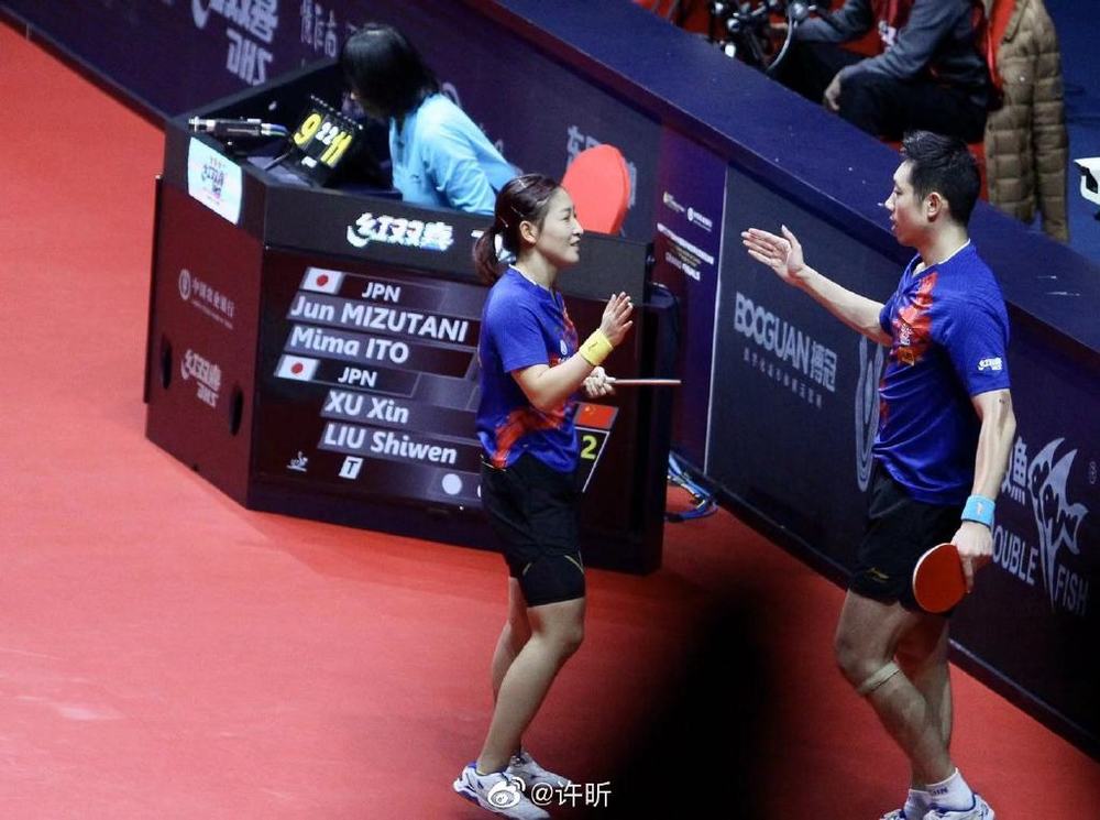 中國桌球混雙敗日本 央視卻「超前佈署」宣布奪金