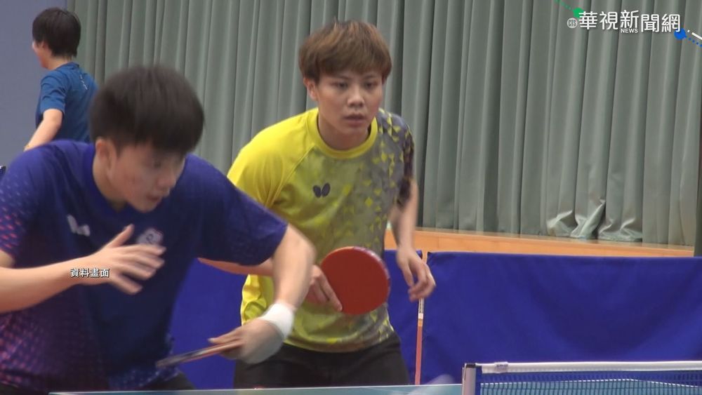 桌球混雙摘銅 林昀儒鄭怡靜直落四贏法