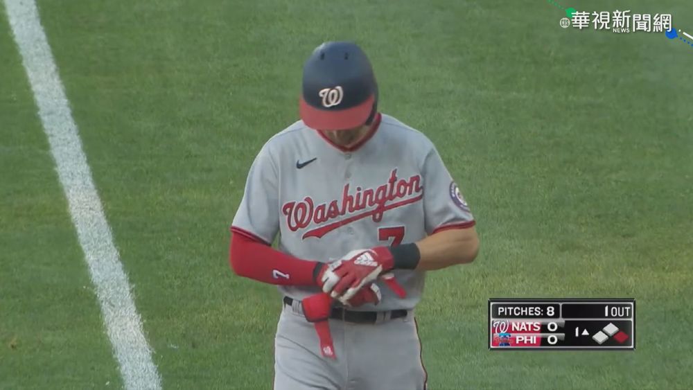 驚爆確診! 國民隊Turner突遭換下場