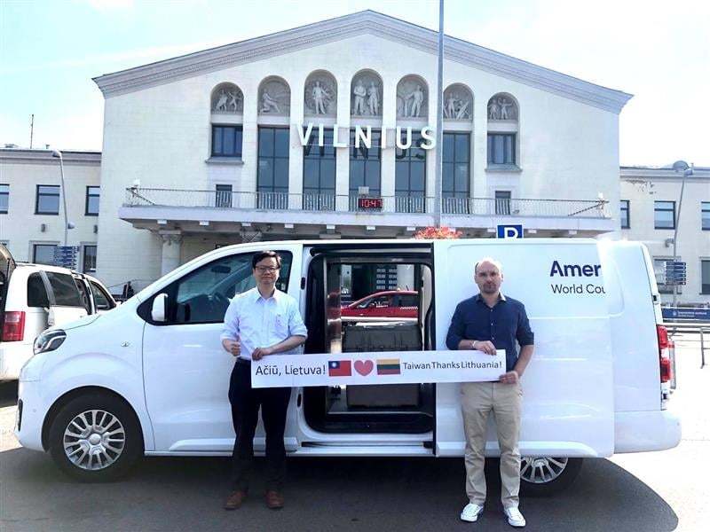 駐拉脫維亞代表：立陶宛贈2萬疫苗7/31到貨