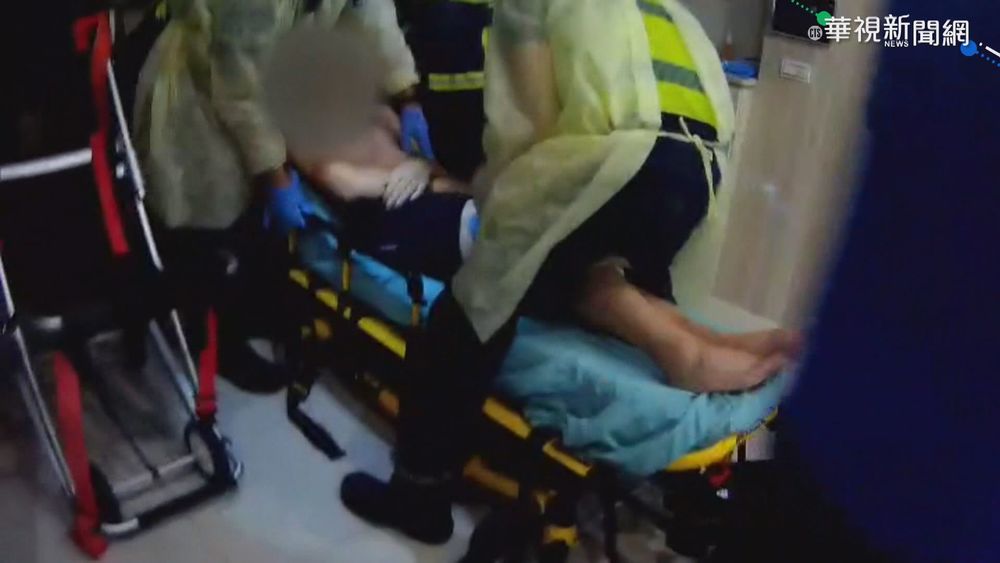 38歲男打AZ昏迷 警消破窗緊急救援