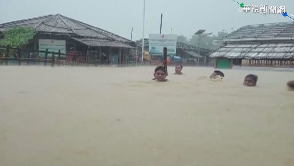 洪水襲羅興亞難民營 至少6人死亡