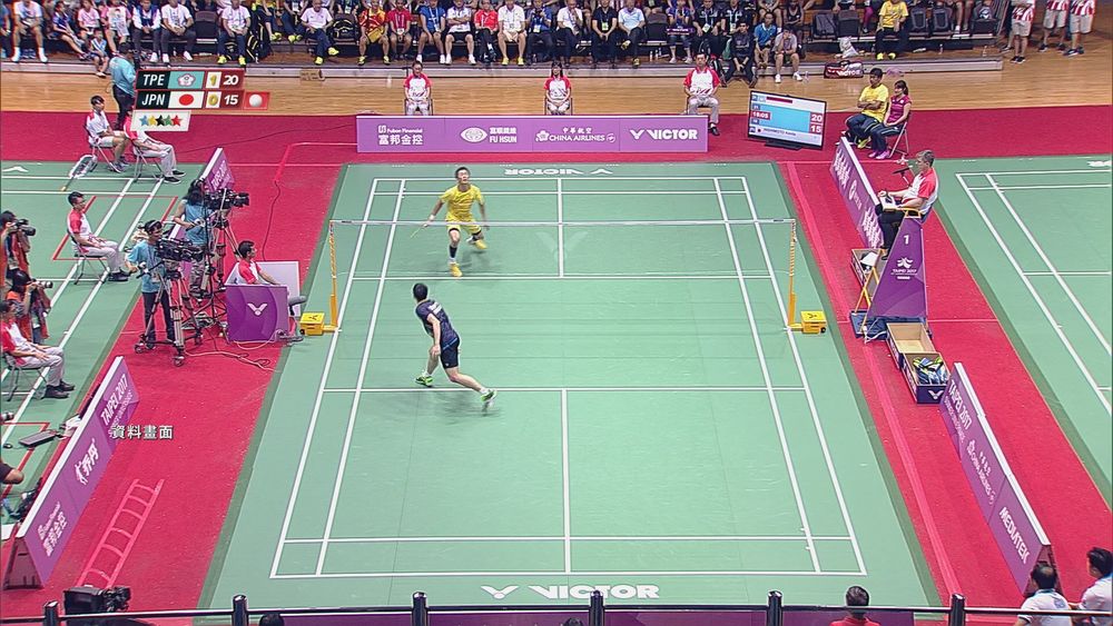 羽球男單皆晉級! 王子維16強.周天成8強