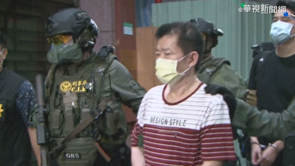 美鷹會王鑫移送北檢 特勤持長槍戒護