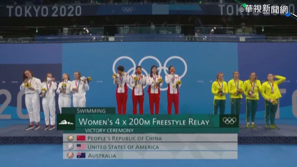 女子自由式接力 澳洲破世界紀錄奪銅牌