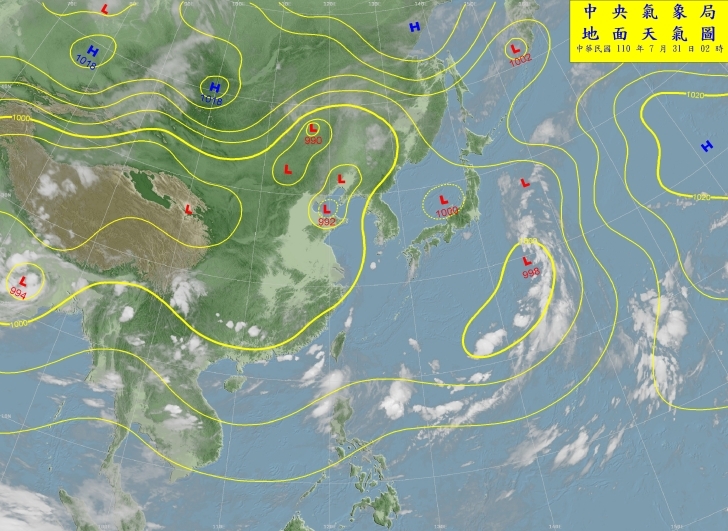 「颮線」移入中！易有密集閃電 今起慎防致災降雨