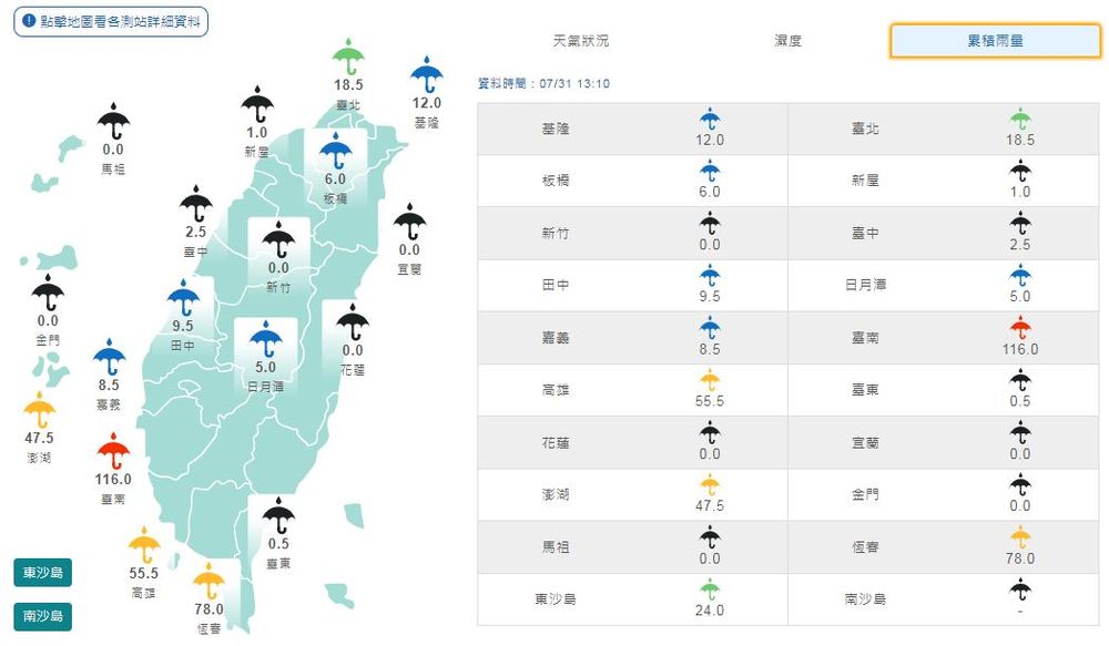 （中央氣象局提供）