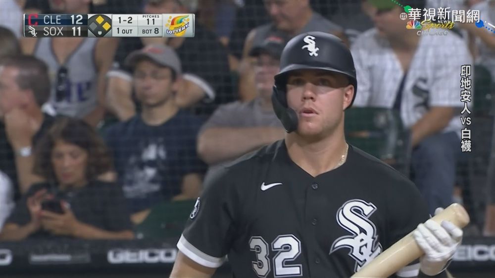 印地安人戰白襪 張育成三壘安勝利打點