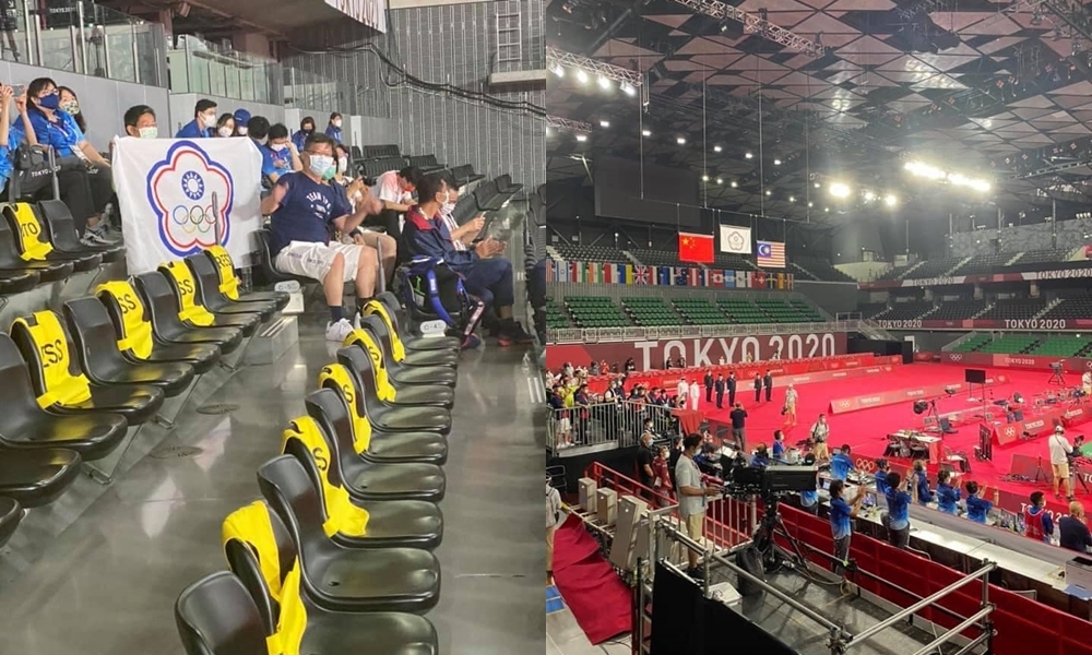 「麟洋配」頒獎中國選手立正注目 謝長廷：是台灣之夜