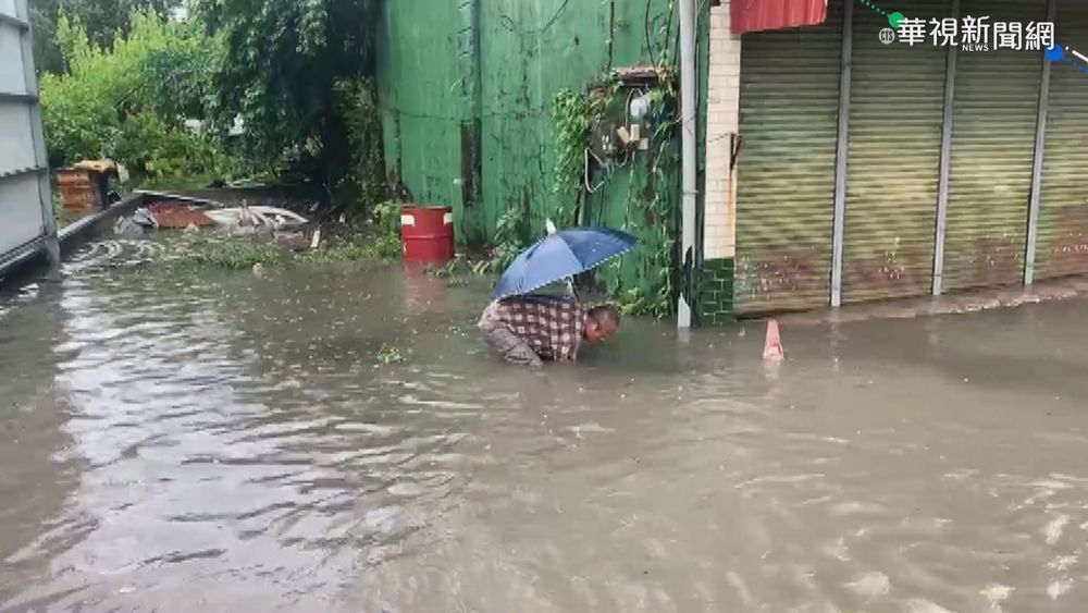 六龜雨量飆破500毫米 荖濃溪暴漲