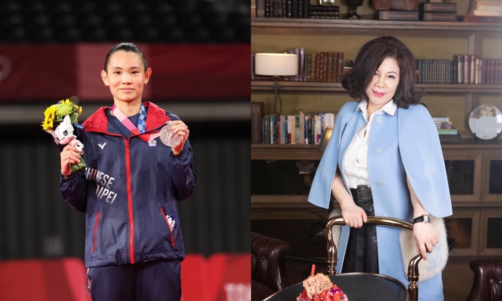 戴資穎「連綿全台情感」 陳文茜感動：多久沒同島一心