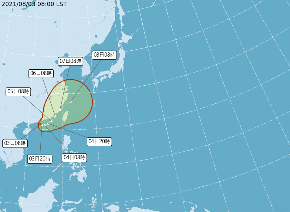 熱帶低壓生成！不排除成「盧碧」颱風 路徑估穿越台灣海峽