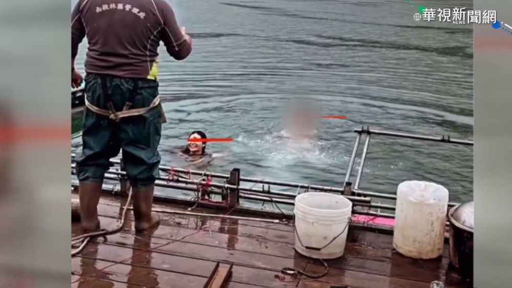 沒戴口罩跳水庫 網紅祈錦鈅鞠躬道歉