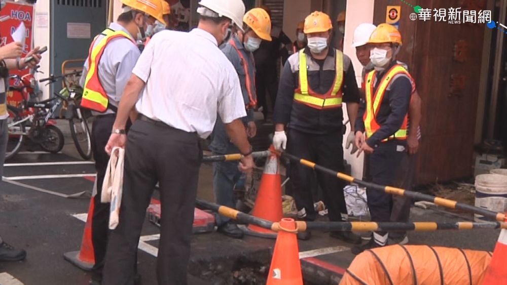 下涵洞抓瓦斯漏氣 5工人沒穿防護設備