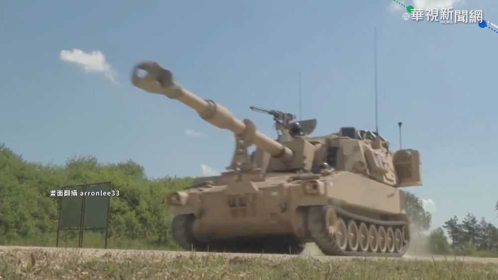 美將售台M109A6自走砲 總價逾208億