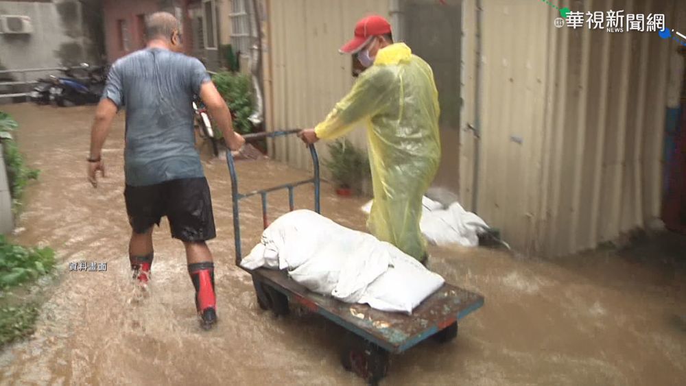 淹到膝蓋! 烏日三和里居民批違建惹禍