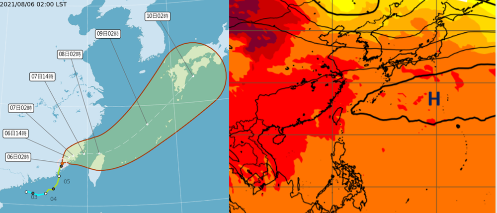 雲嘉淹水警戒！慎防「盧碧」回馬槍 另2颱對台無威脅