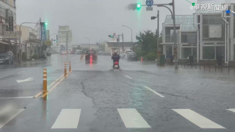 盧碧外圍環流影響 11縣市豪.大雨特報