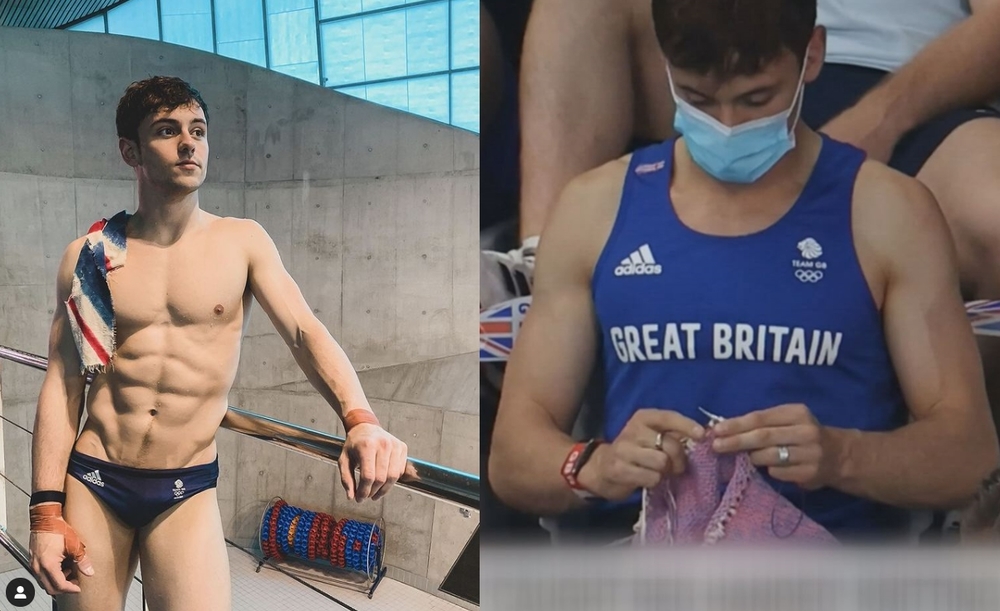 英「跳水王子」戴利比賽中照樣打毛線！排第4晉準決賽