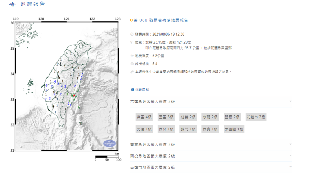 （氣象局提供）。