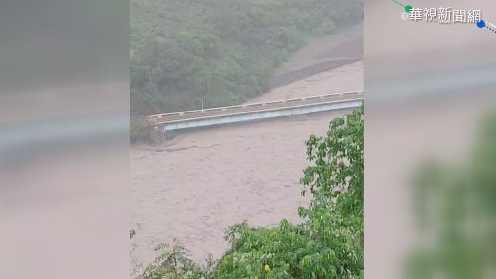 高雄山區連日雨 荖濃溪上游成堰塞湖