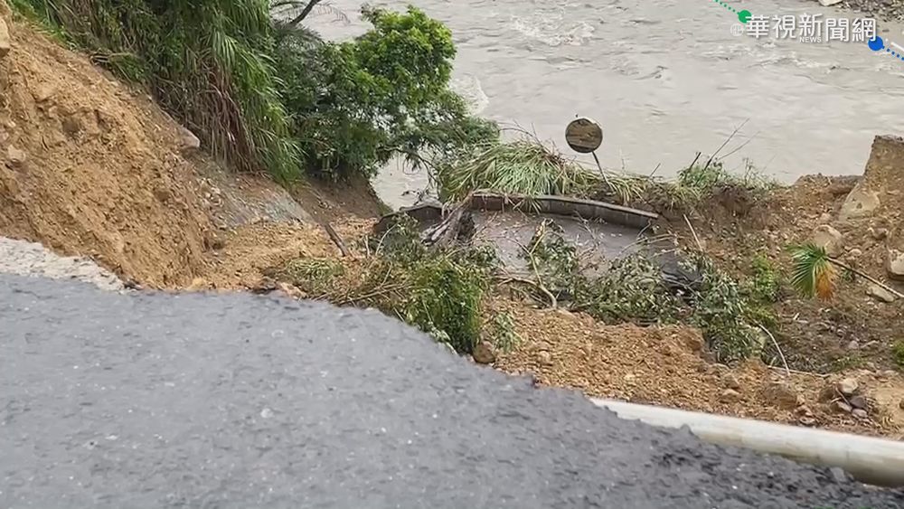 豪大雨釀走山 大石村斷水斷電如孤島