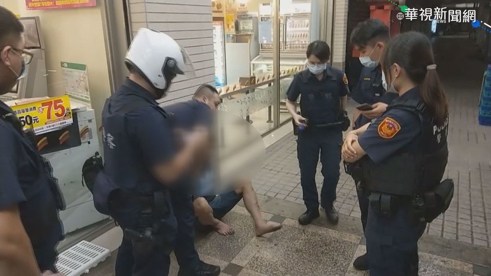 疑攜帶毒品 男拒盤查推倒警逃逸