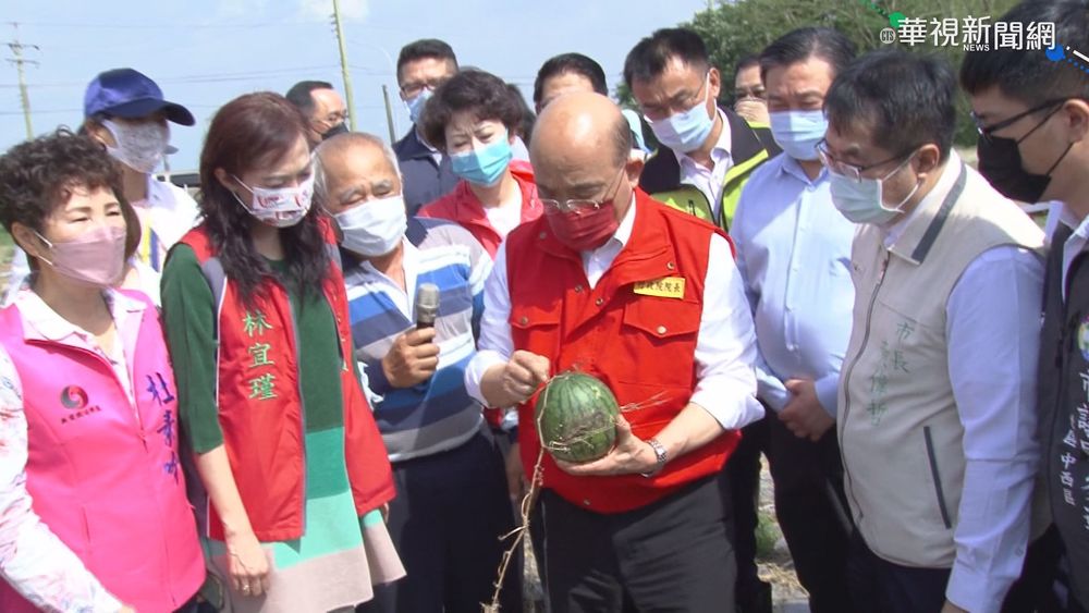 農損破3億 蘇揆勘災允從速從簡救助