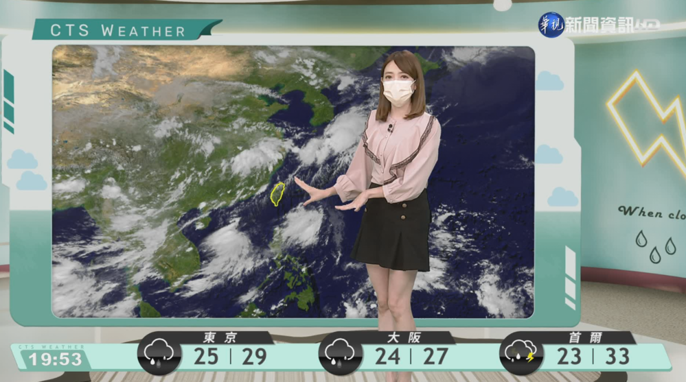 各地為多雲時晴 天氣悶熱留意午後雷陣雨