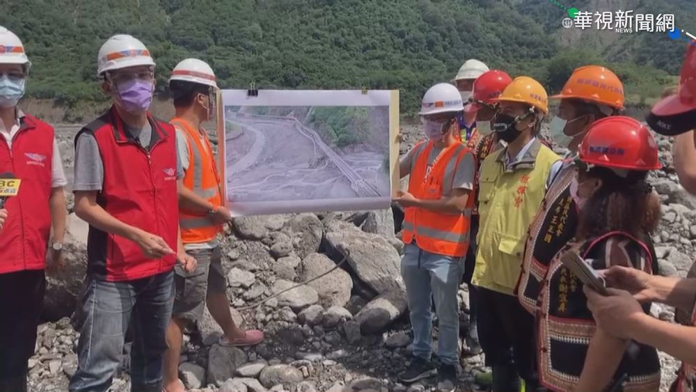 明霸克露橋斷 桃源區代表落水失蹤