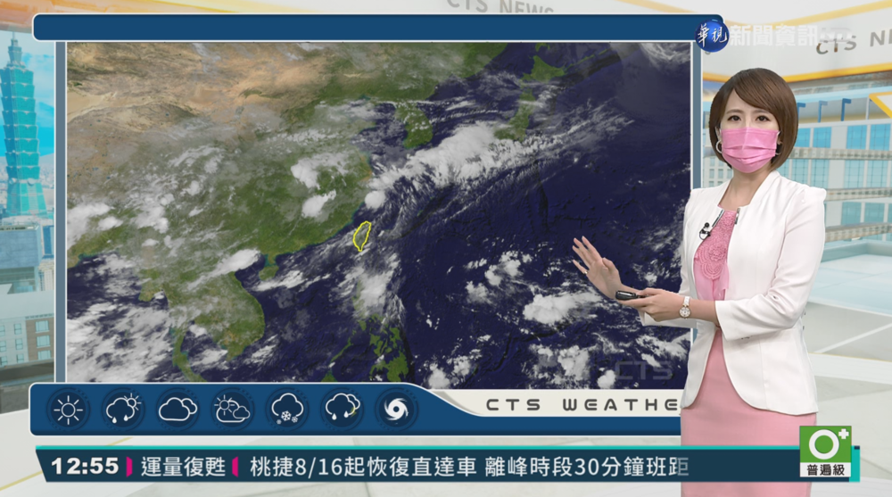 各地多雲時晴天氣悶熱 留意午後雷陣雨