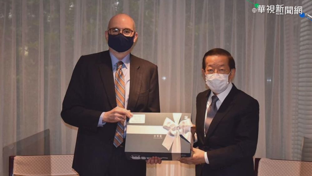 深化友誼! 美駐日代理大使拜會謝長廷