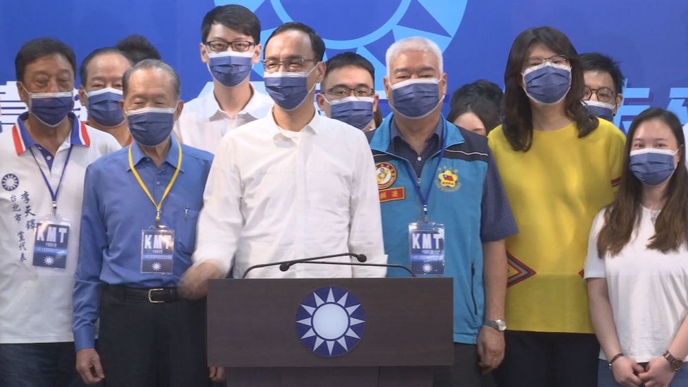 國民黨主席兩強相爭 朱.江拉人馬造勢