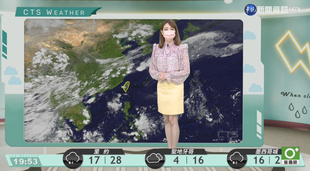 多雲到晴天氣悶 山區大臺北雷雨