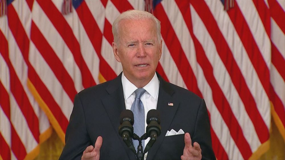 阿富汗變天! 拜登霸氣喊話:我負全責