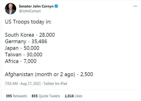 （翻攝自推特＠JohnCornyn）