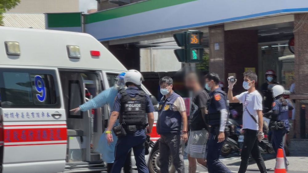 花蓮市警匪追逐 警連轟8槍制伏嫌犯