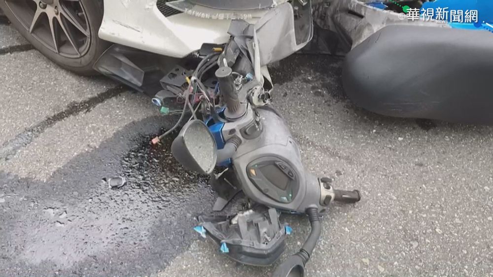 認趕上班闖紅燈! 駕駛連撞2機車