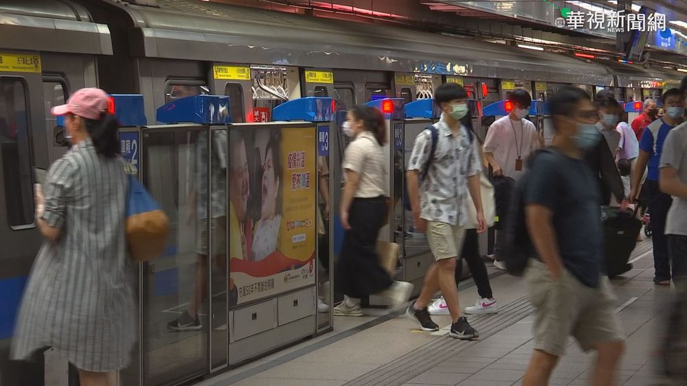 7/27降二級警戒 北捷運量逐漸回升