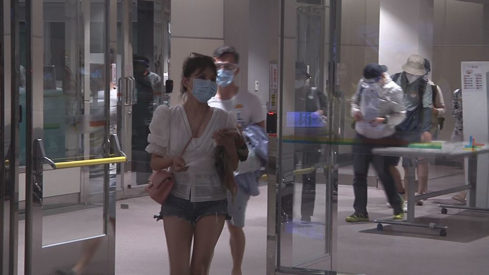 帛琉旅泡首批團客回來了 專屬通道入境