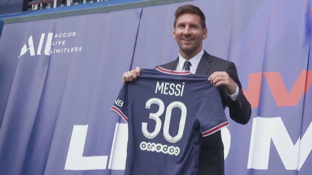 梅西轉隊"球衣搶購潮" 喬丹週賺2億!