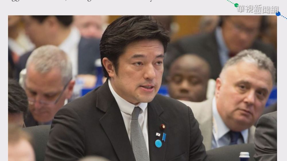 日防衛省副大臣:台灣是家人.不是朋友