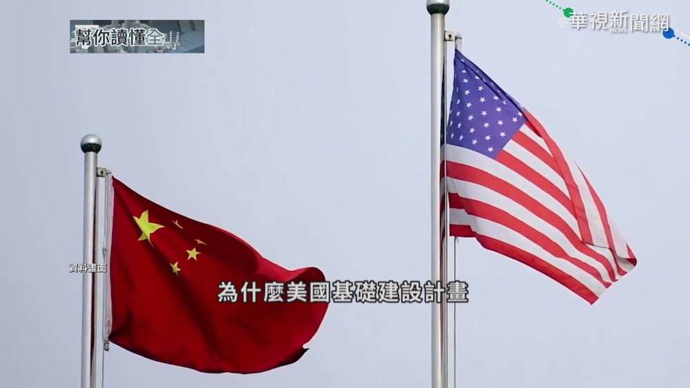 中美經濟國安對峙 拜登力拚基礎建設