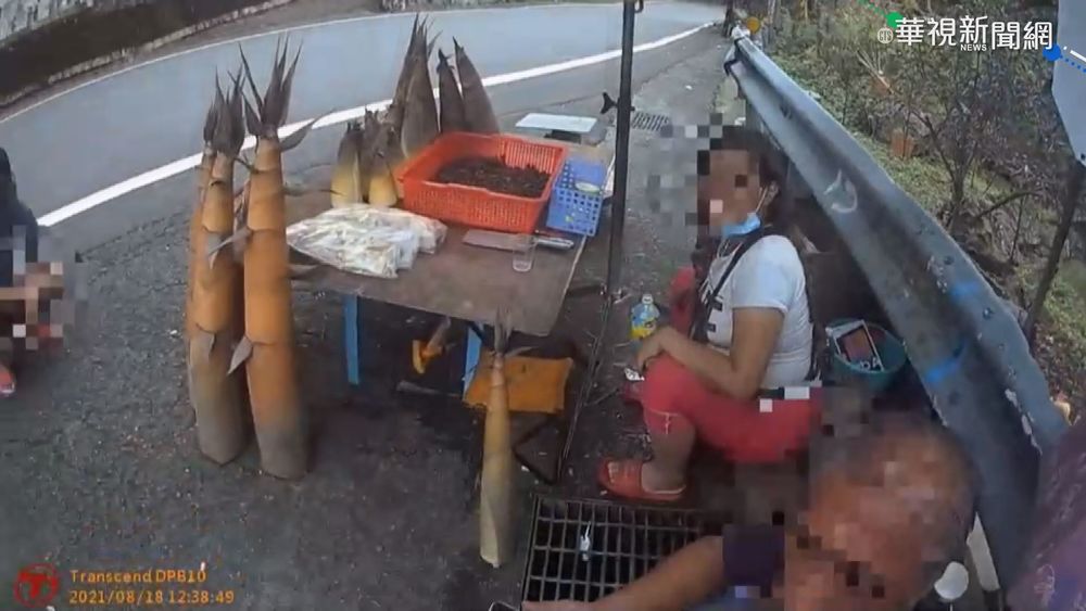 沒戴口罩叫賣竹筍 警鷹眼揪通緝犯