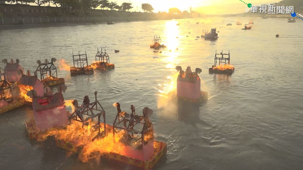 鹿港地藏王廟"祭水靈" 超渡確診死者