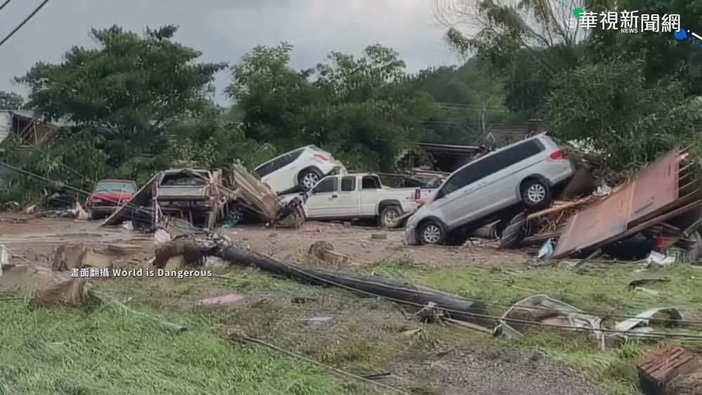 美田納西州暴雨成災 22死50人失蹤